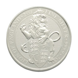2016 2oz Lion Of England Queen’s Beast Silver Coin