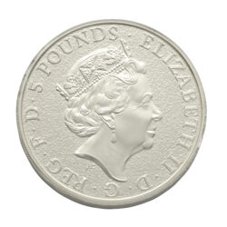 2017 2oz Griffin Of Edward Queen&#8217;s Beast Silver Coin