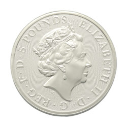 2019 2oz Falcon Of The Plantagenets Queen&#8217;s Beast Silver Coin