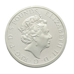 2019 2oz Yale Of Beaufort Queen&#8217;s Beast Silver Coin