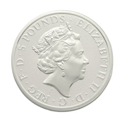 2020 2oz White Horse Of Hanover Queen&#8217;s Beast Silver Coin