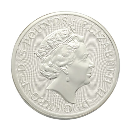 2021 2oz White Greyhound Of Richmond Silver Coin - Image 2