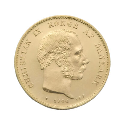 Danish 20 Kroner Christian IX Gold Coin - Image 3