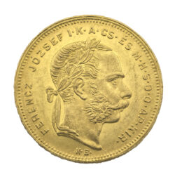 Best Value Hungarian Franz Joseph 20 Francs 8 Forint Gold Coin