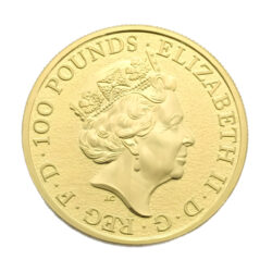 2017 1oz Griffin Of Edward Queen&#8217;s Beast Gold Coin
