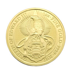 2017 1oz Griffin Of Edward Queen&#8217;s Beast Gold Coin