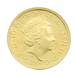 2022 1/10oz Coat Of Arms Britannia Gold Coin