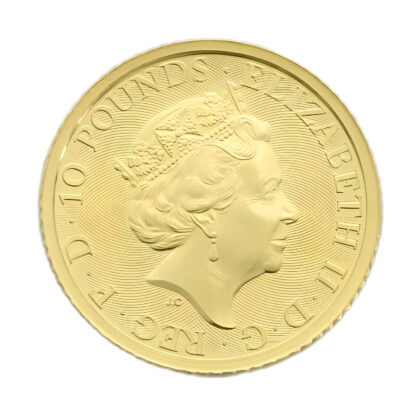 2022 1/10oz Coat Of Arms Britannia Gold Coin - Image 2