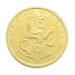 2020 1oz White Lion Of Mortimer Queen&#8217;s Beast Gold Coin