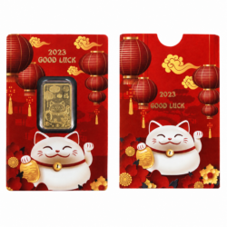 PAMP 2023 5g Good Luck Gold Bar