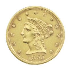 American Quarter Eagle $2.50 Coronet Head Gold Coin