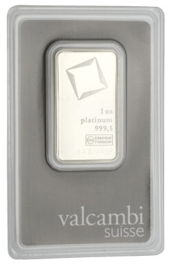 Valcambi 1oz Platinum Bar