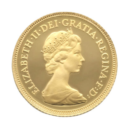 1980 Gold Half Sovereign Coin - Image 2