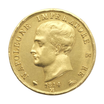 Italian 40 Lire Napoleon I Gold Coin - Image 2