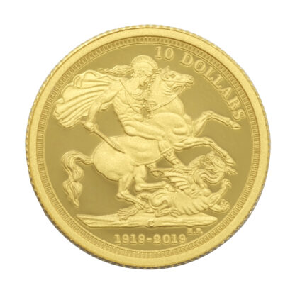 2019 Canadian 100th Anniversary Of The Last Issue Sovereign Gold Coin