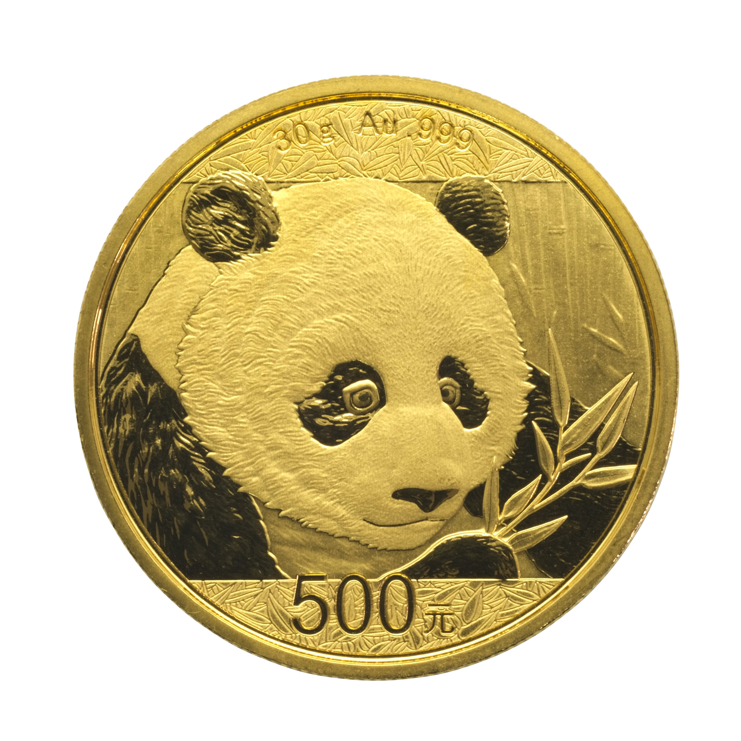 2018 30g Chinese Panda Gold Coin