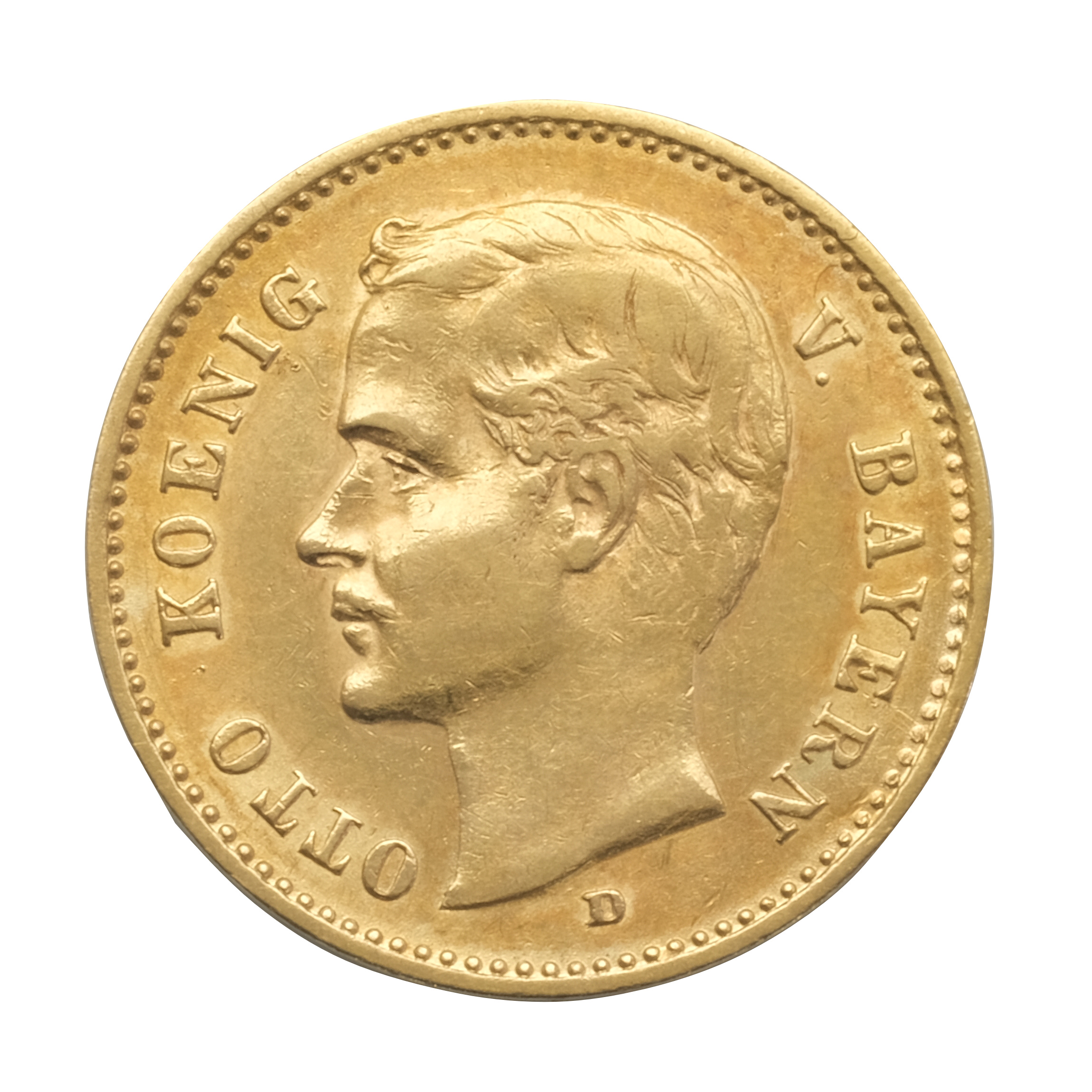 German 10 Mark Otto Gold Coin - Image 2