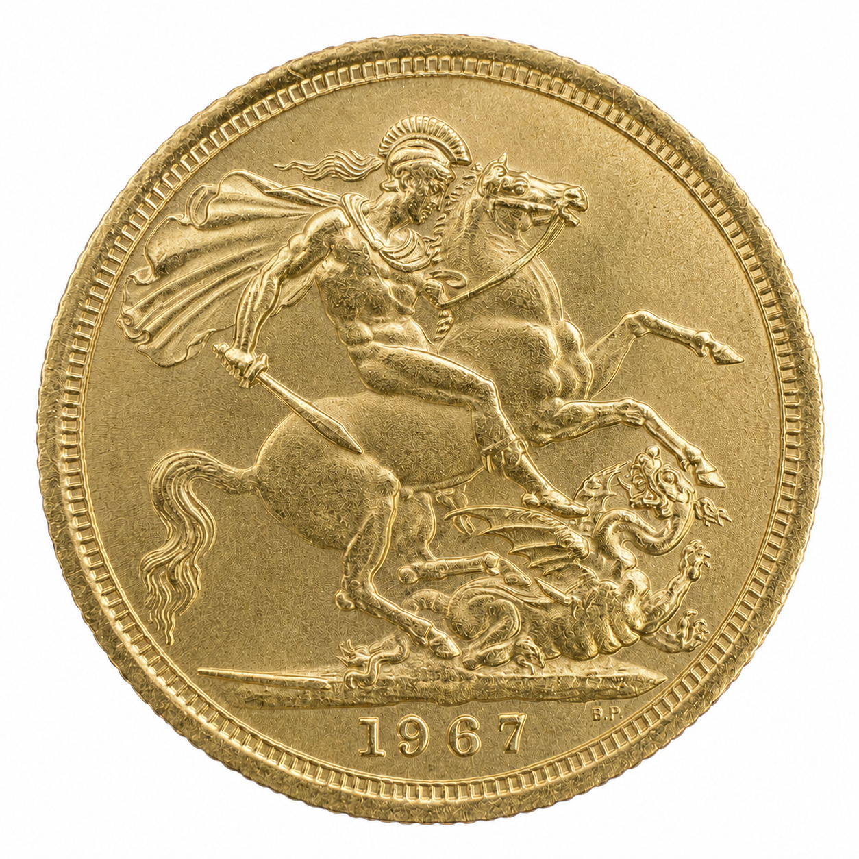 1967 Full Sovereign Gold Coin
