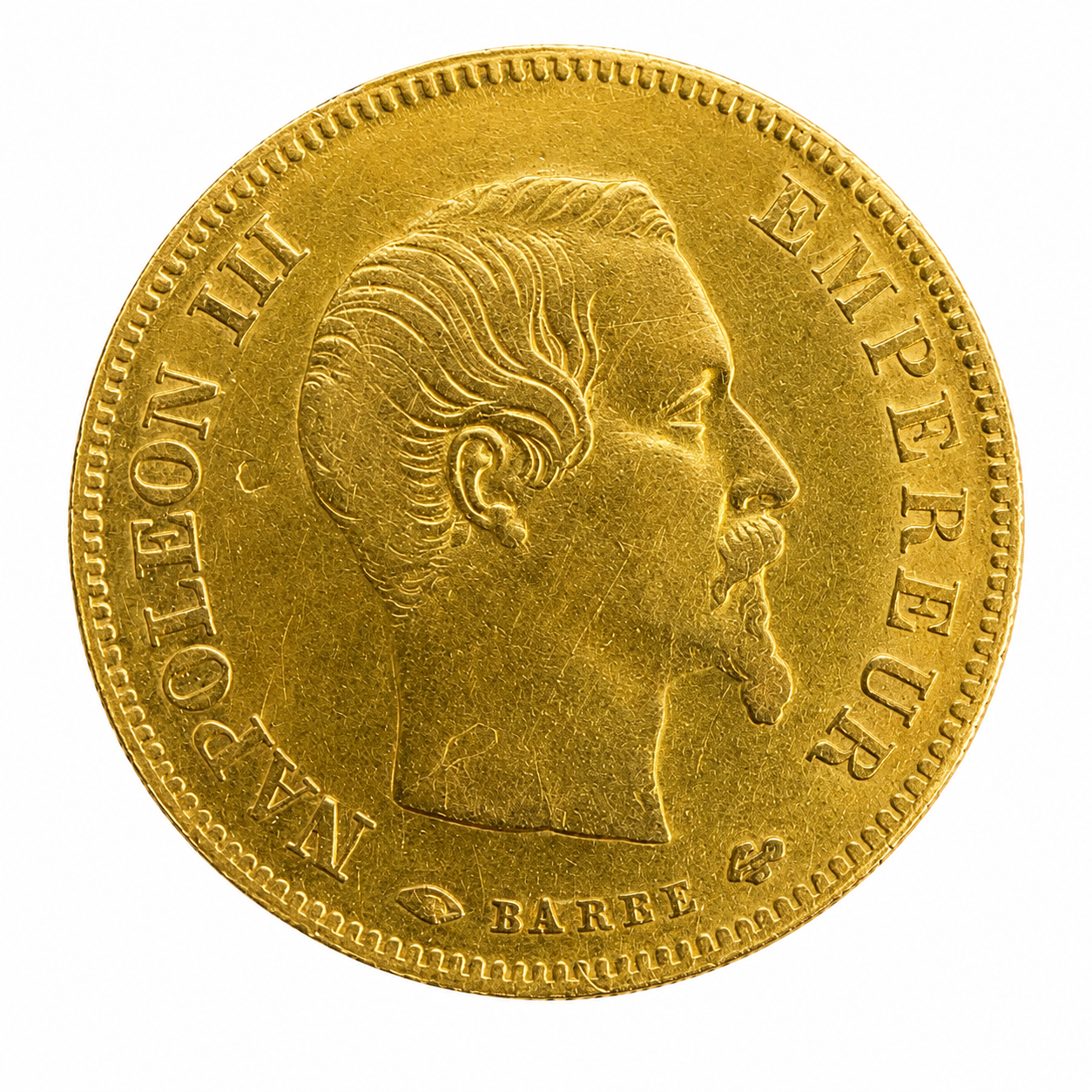 Best Value French 10 Francs Napoleon III Gold Coin - Image 2
