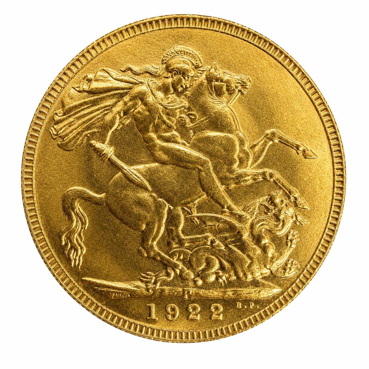 1922 Full Sovereign Gold Coin (Perth Mint)