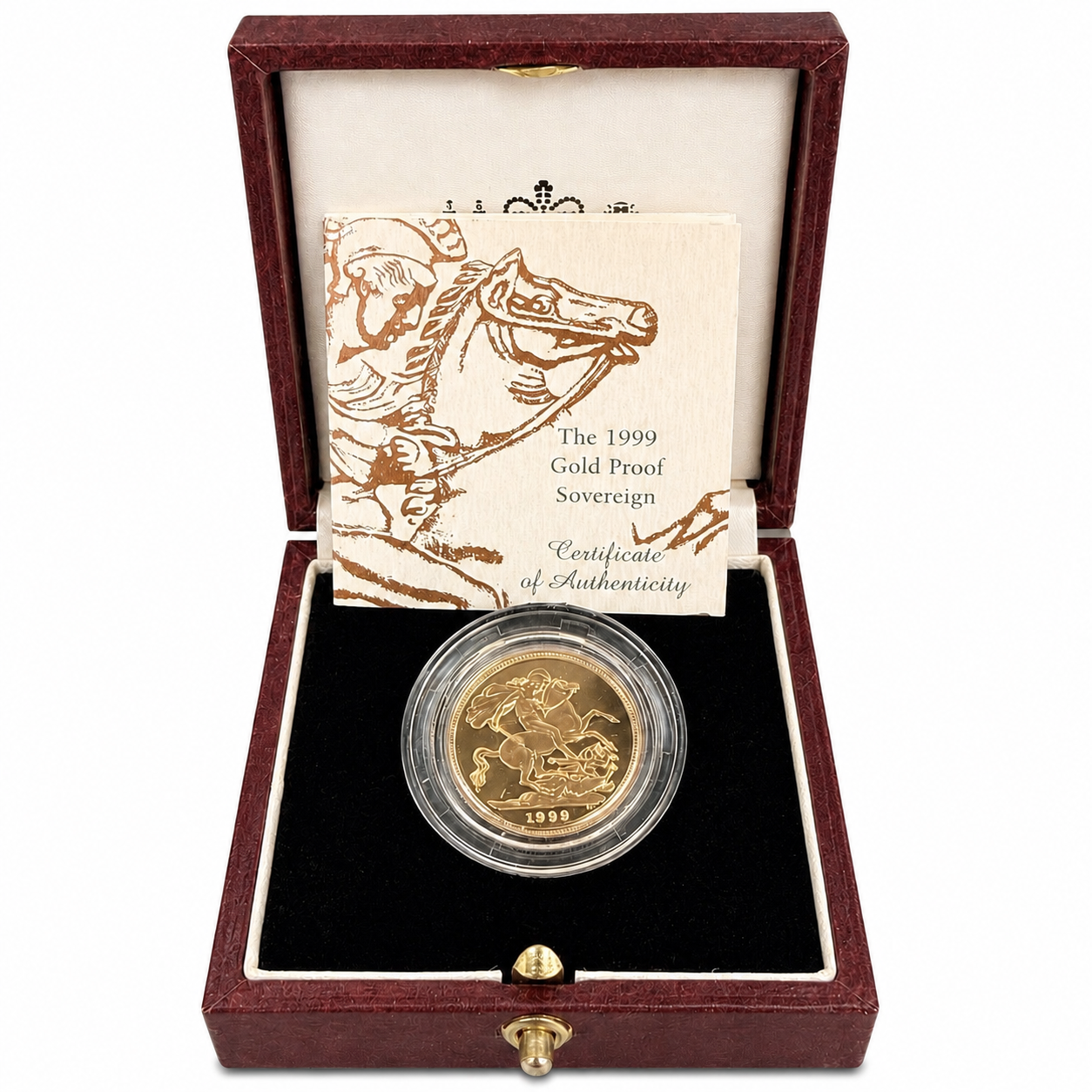 1999 Proof Full Sovereign Gold Coin