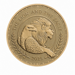 Best Value 1/4oz The Lion & The Eagle Gold Coin