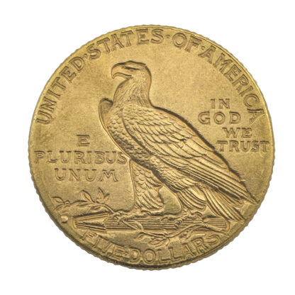 Best Value American Half Eagle $5 Dollar Indian Head Gold Coin - Image 2