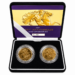 1957 & Proof 2007 50th Anniversary Gold Sovereign Set