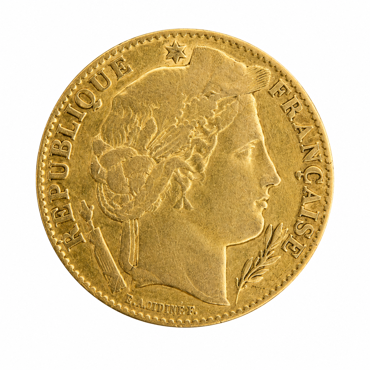 Best Value French 10 Francs Ceres Gold Coin