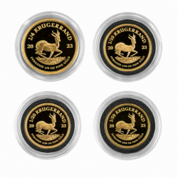 2023 Proof Krugerrand 4 Coin Fractional Set