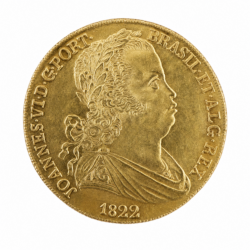 Best Value Portuguese 6400 Reis (Peça) Gold Coin