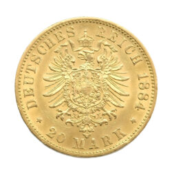 Best Value 20 Mark Wilhelm I Gold Coin 1871-1888