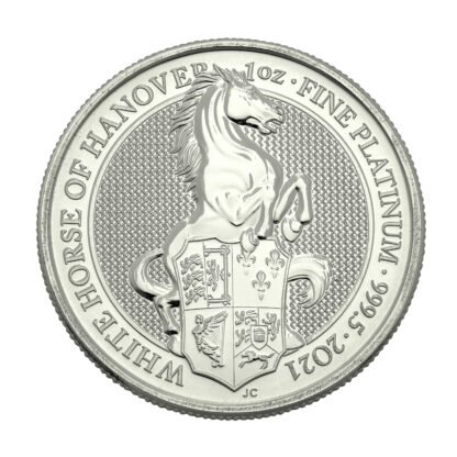 Best Value 1oz Queen's Beast Platinum Coin White Horse of Hanover