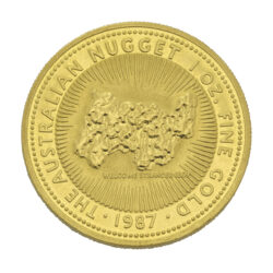 Best Value 1oz Australian Gold Nugget Coin &#8211; The Welcome Stranger