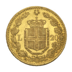 Best Value Umberto I 20 Lire Italian Gold Coin