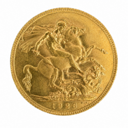 1926 Full Sovereign George V Gold Coin