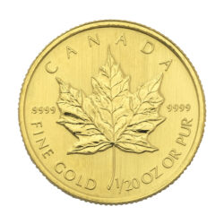 Best Value 1/20oz Gold Canada Maple Coin