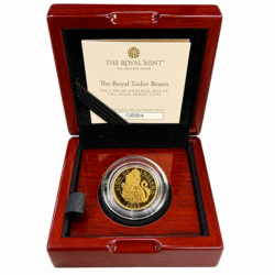 2022 Proof 1/4oz Lion Of England Gold Coin
