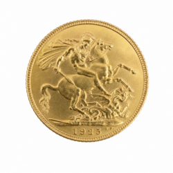 1925 Full Sovereign Gold Coin