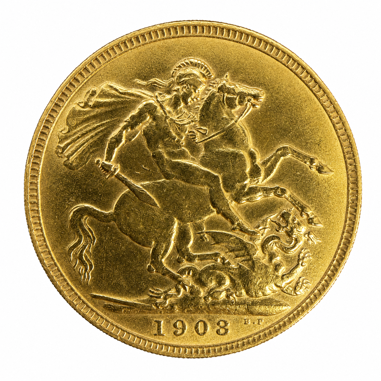 1903 Full Sovereign Edward VII Gold Coin