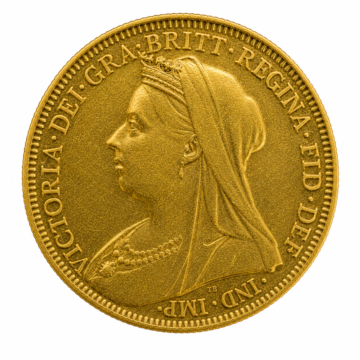 1894 Full Sovereign Gold Coin (Sydney Mint) - Image 2