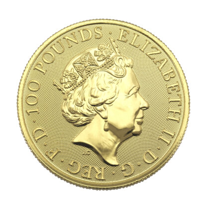 Best Value 1oz 2021 Britannia Queen's Beasts Completer Gold Coin - Image 2