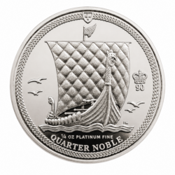 Best Value Isle of Man 1/4oz Noble Platinum Coin