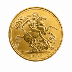 1962 Full Sovereign Gold Coin