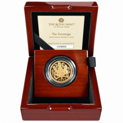 2022 Proof Platinum Jubilee Full Sovereign Gold Coin