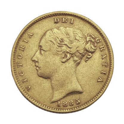 Best Value Young Victoria Shield Back Half Sovereign Gold Coin - Image 2