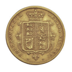 Best Value Young Victoria Shield Back Half Sovereign Gold Coin