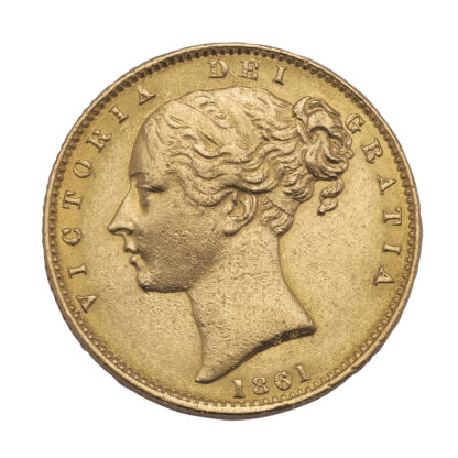 Best Value Young Victoria Shield Back Full Sovereign Gold Coin - Image 2