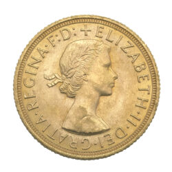 1959 Gold Sovereign Elizabeth II Young Head