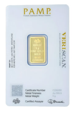 5g PAMP Gold Bar